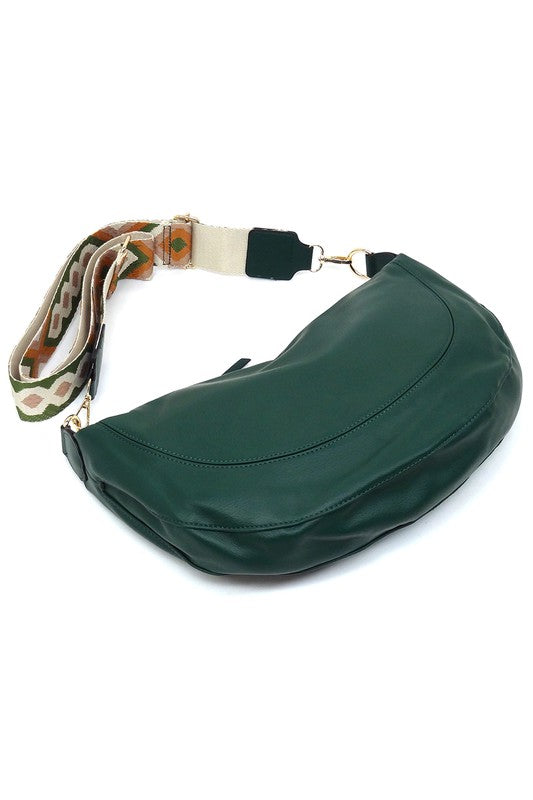 Aztec Guitar Strap Hobo Crossbody Bag - Tigbul's Variety Fashion Shop