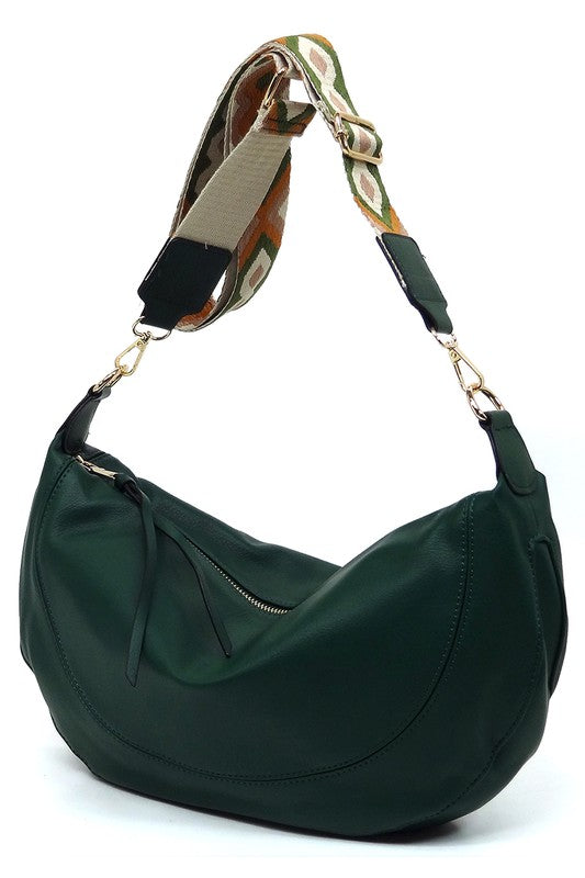 Aztec Guitar Strap Hobo Crossbody Bag - Tigbul's Variety Fashion Shop
