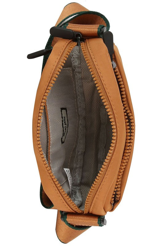 Nylon Fanny Pack Crossbody Bag - Tigbul's Variety Fashion Shop