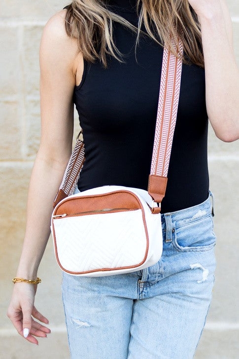 Everly Vegan Leather Camera Crossbody - Tigbul's Variety Fashion Shop