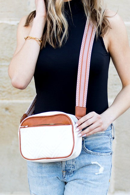 Everly Vegan Leather Camera Crossbody - Tigbul's Variety Fashion Shop
