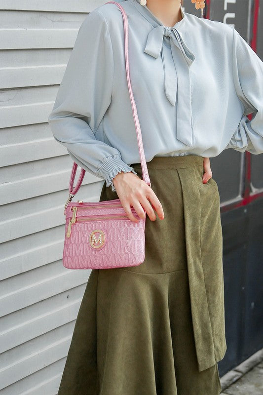 MKF Roonie Milan Signature Crossbody Bag by Mia - Tigbul's Variety Fashion Shop
