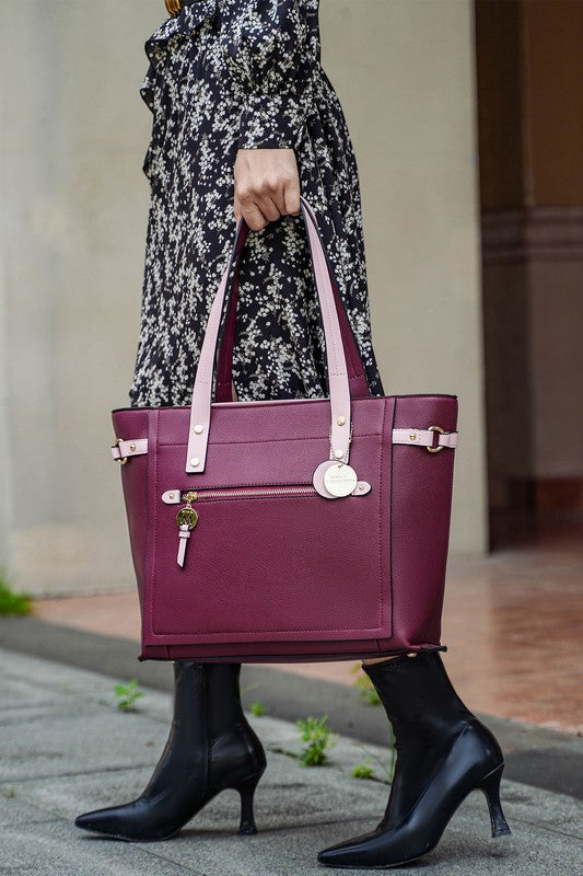 MKF Collection Andrys Tote Bag by Mia k - Tigbul's Variety Fashion Shop