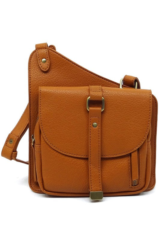 Fashion Flat Crossbody Bag - Tigbul's Variety Fashion Shop