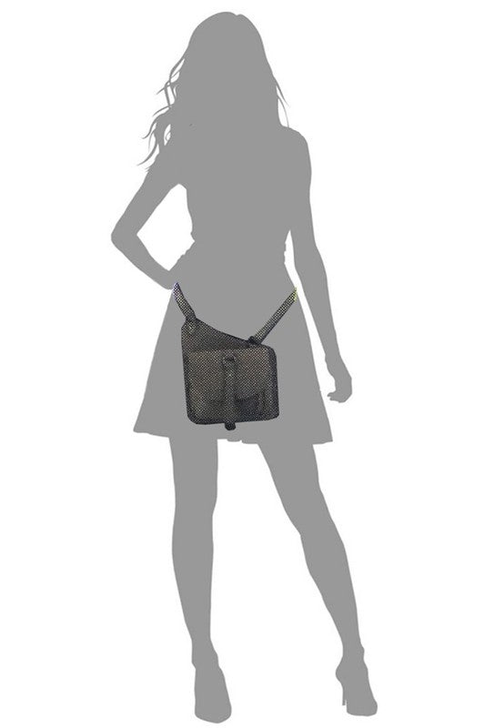 Fashion Flat Crossbody Bag - Tigbul's Variety Fashion Shop