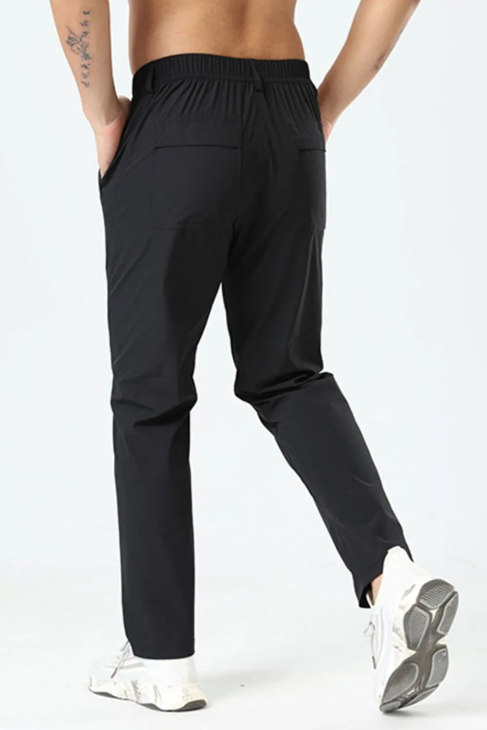 Men's Plus Size Casual Pocketed Pants - Tigbul's Variety Fashion Shop