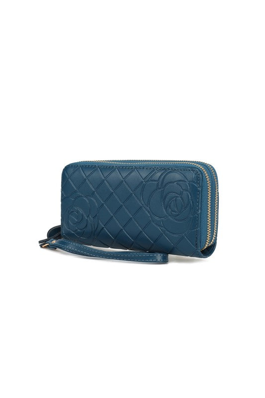 MKF Honey Genuine Leather Embossed Wallet by Mia K - Tigbul's Variety Fashion Shop