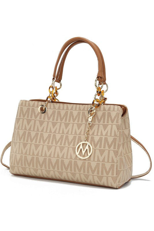 MKF Collection Sirna M Signature Tote Bag by Mia k - Tigbul's Variety Fashion Shop