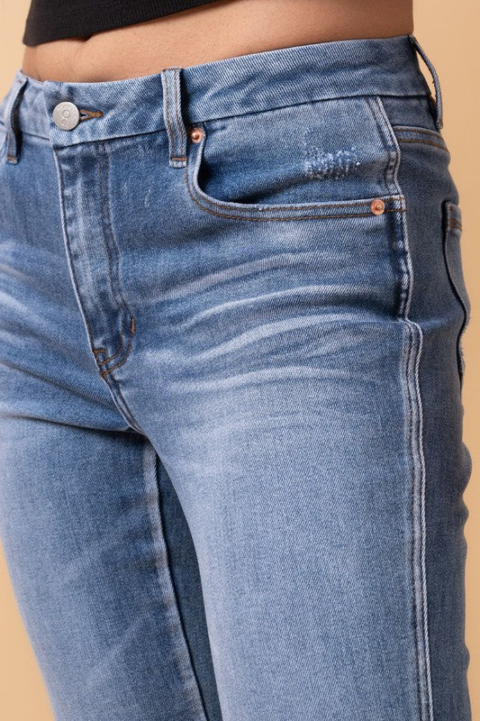 MID RISE CROP FLARE - Tigbul's Variety Fashion Shop