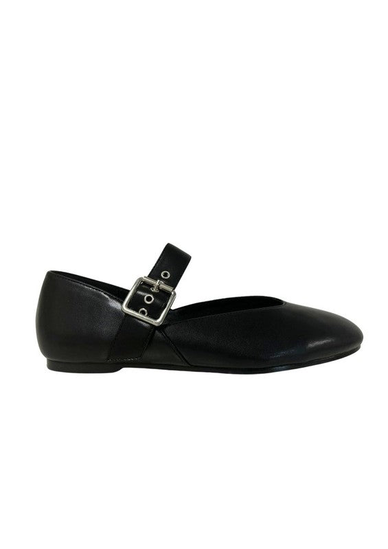 LEVI METALLIC BALLETINA FLAT - Tigbul's Variety Fashion Shop