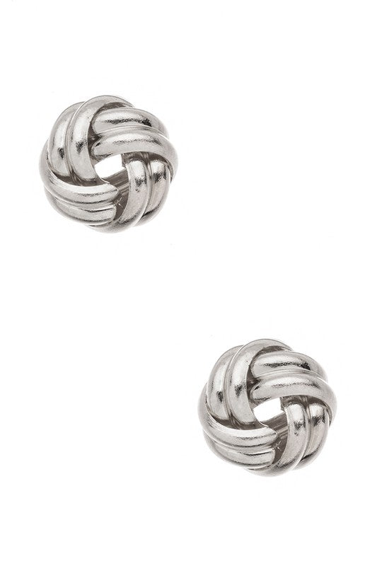 Love Knot Stud Earrings - Tigbul's Variety Fashion Shop