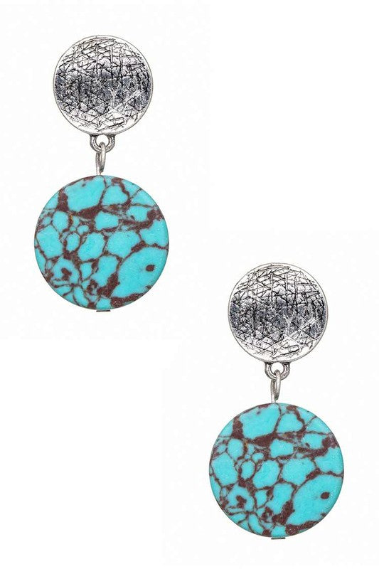 Stone Drop Fashion Earrings - Tigbul's Variety Fashion Shop