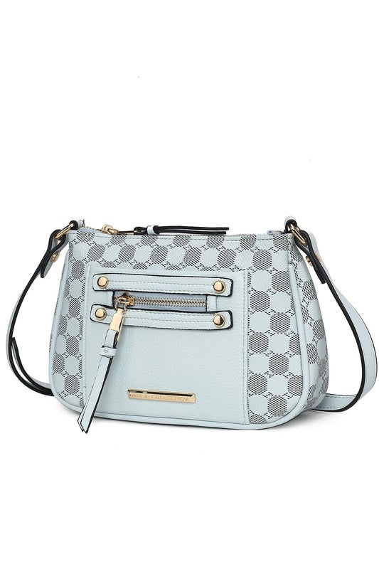 MKF Collection Essie Circular Print Crossbody Bag - Tigbul's Variety Fashion Shop