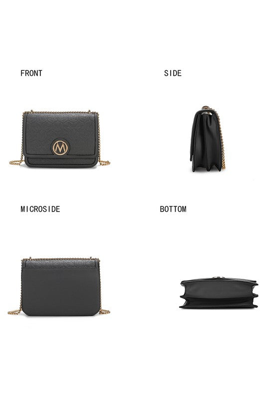 MKF Collection Amiyah Crossbody  Shoulder Bag - Tigbul's Variety Fashion Shop