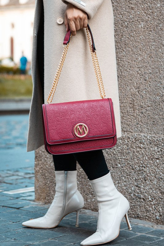 MKF Collection Amiyah Crossbody  Shoulder Bag - Tigbul's Variety Fashion Shop