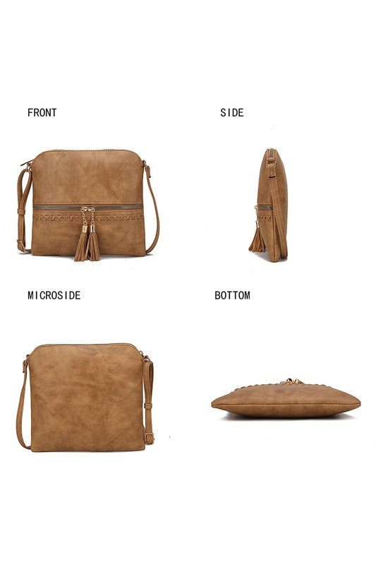 MKF Collection Corina crossbody by Mia K. - Tigbul's Variety Fashion Shop