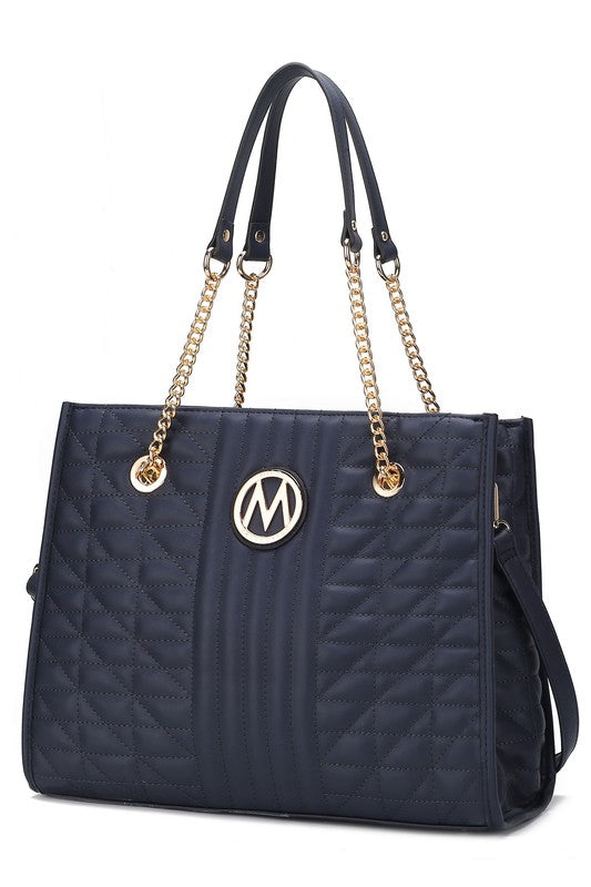 MKF Collection Makenna Vegan Leather Shoulder Bag - Tigbul's Variety Fashion Shop