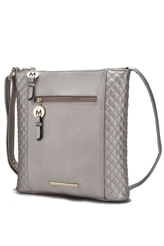 MKF Collection Miranda Vegan Leather Crossbody - Tigbul's Variety Fashion Shop