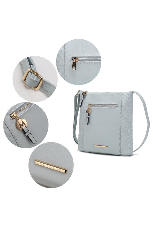 MKF Collection Miranda Vegan Leather Crossbody - Tigbul's Variety Fashion Shop