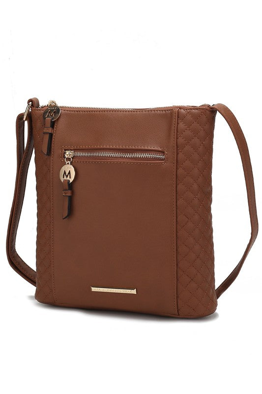 MKF Collection Miranda Vegan Leather Crossbody - Tigbul's Variety Fashion Shop