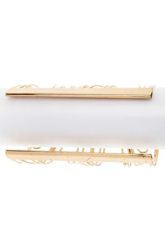 Oversize Wired Arm Cuff - Tigbul's Variety Fashion Shop