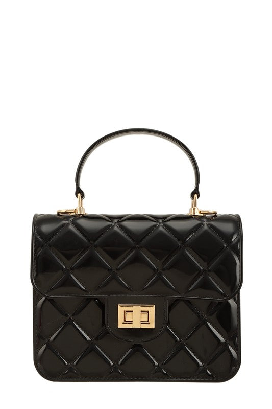 Diamond Quilted Cross Body Jelly Bag - Tigbul's Variety Fashion Shop