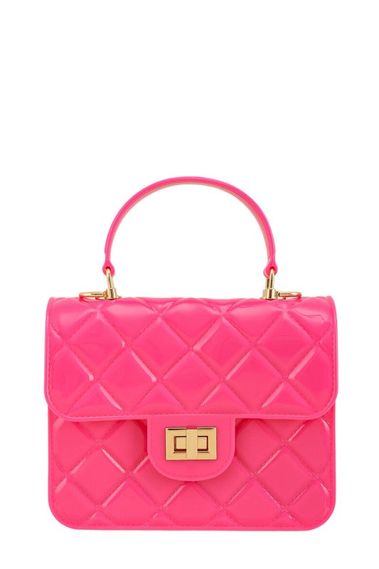 Diamond Quilted Cross Body Jelly Bag - Tigbul's Variety Fashion Shop