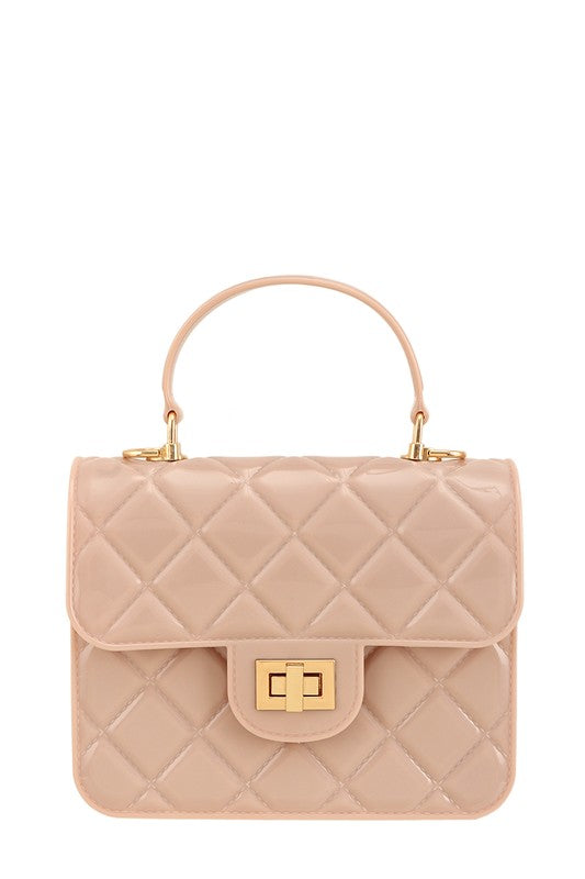 Diamond Quilted Cross Body Jelly Bag - Tigbul's Variety Fashion Shop