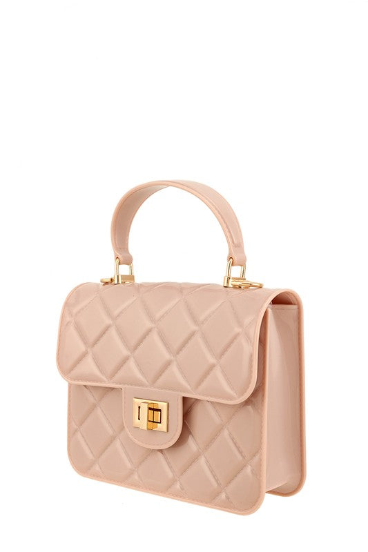 Diamond Quilted Cross Body Jelly Bag - Tigbul's Variety Fashion Shop
