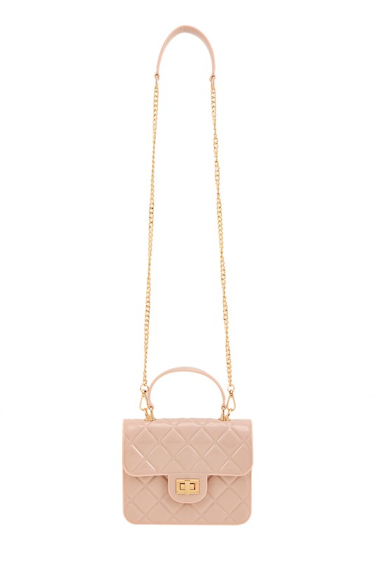 Diamond Quilted Cross Body Jelly Bag - Tigbul's Variety Fashion Shop