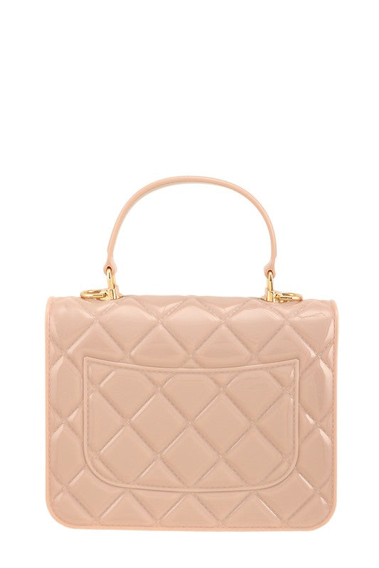 Diamond Quilted Cross Body Jelly Bag - Tigbul's Variety Fashion Shop