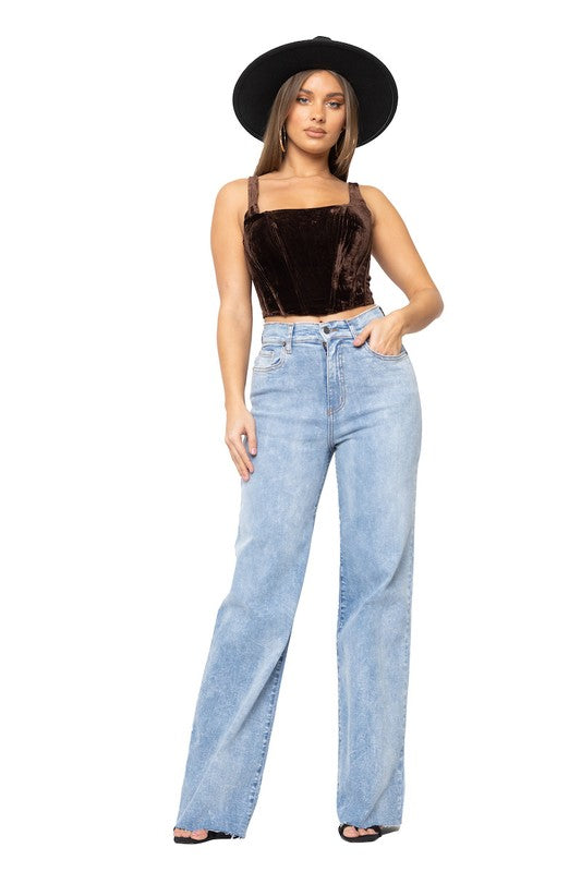Brooklyn Wide Leg Jean Inseam 32 - Tigbul's Variety Fashion Shop