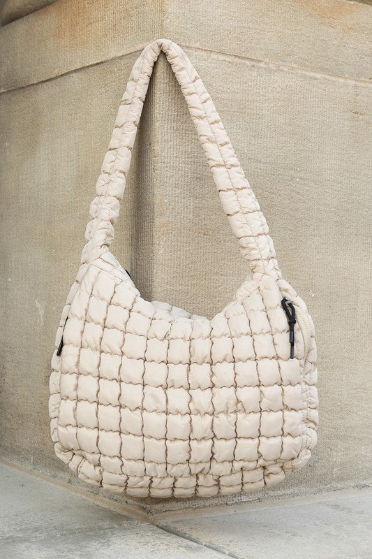 Taylor Quilted Puffer Tote - Tigbul's Variety Fashion Shop