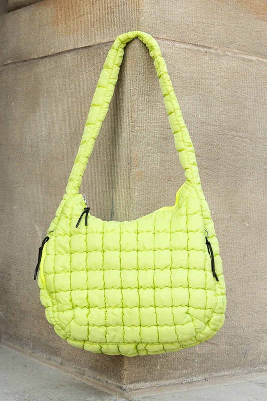 Taylor Quilted Puffer Tote - Tigbul's Variety Fashion Shop