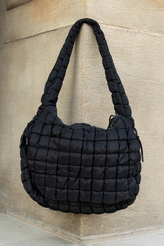 Taylor Quilted Puffer Tote - Tigbul's Variety Fashion Shop