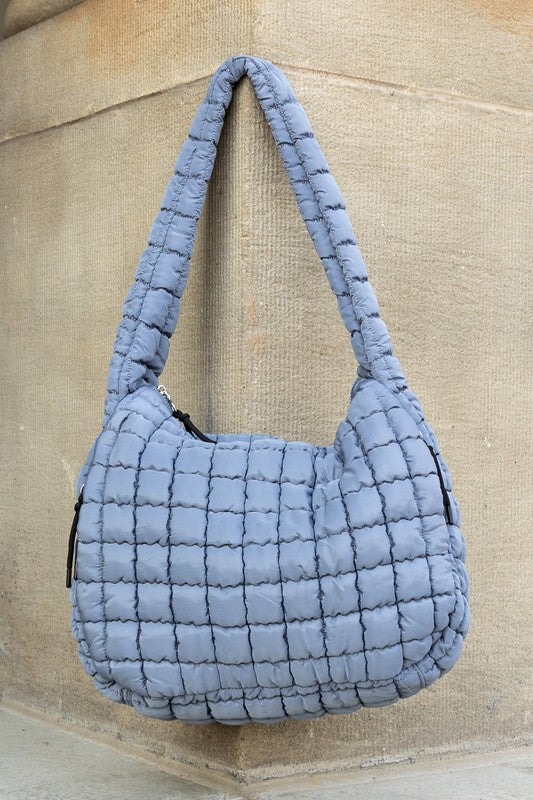 Taylor Quilted Puffer Tote - Tigbul's Variety Fashion Shop