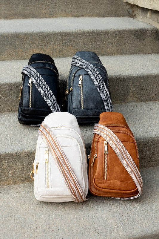 Genevive Sling Crossbody - Tigbul's Variety Fashion Shop
