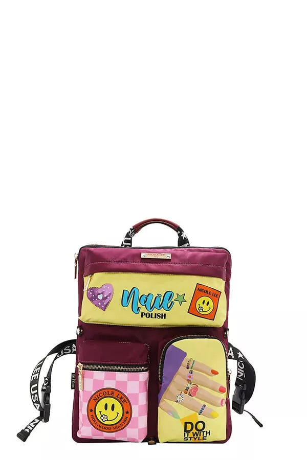 Nicole Lee USA Multi-Pocket Travel Backpack - Tigbul's Variety Fashion Shop