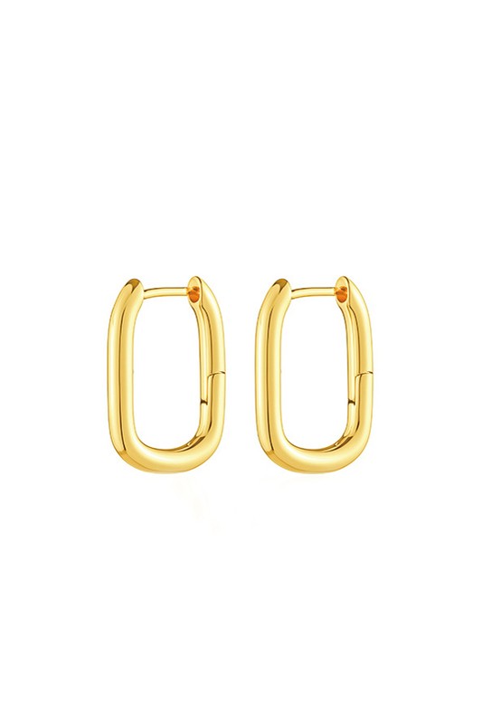 14K STAINLESS STEEL EVERYDAY HUGGIE EARRINGS - Tigbul's Variety Fashion Shop