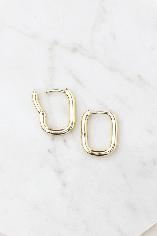 14K STAINLESS STEEL EVERYDAY HUGGIE EARRINGS - Tigbul's Variety Fashion Shop