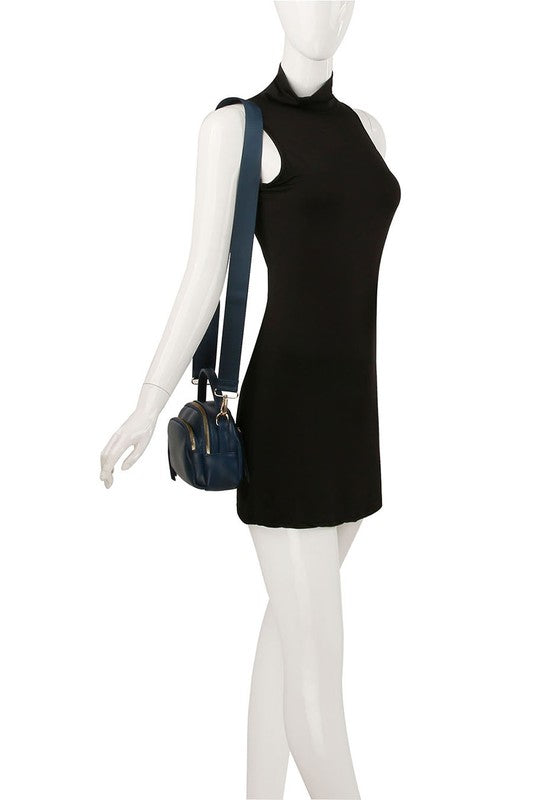 Fashion Top Handle Crossbody Bag - Tigbul's Variety Fashion Shop