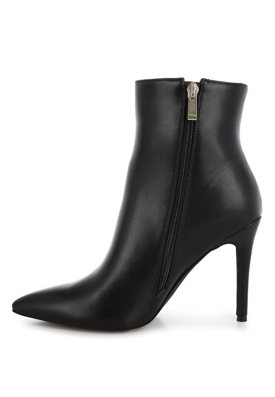 Kalina Rhinestones Chain Detail Boots - Tigbul's Variety Fashion Shop