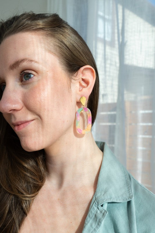 Maeve Earrings - Tropical Delight - Tigbul's Variety Fashion Shop