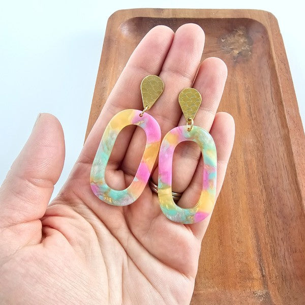 Maeve Earrings - Tropical Delight - Tigbul's Variety Fashion Shop