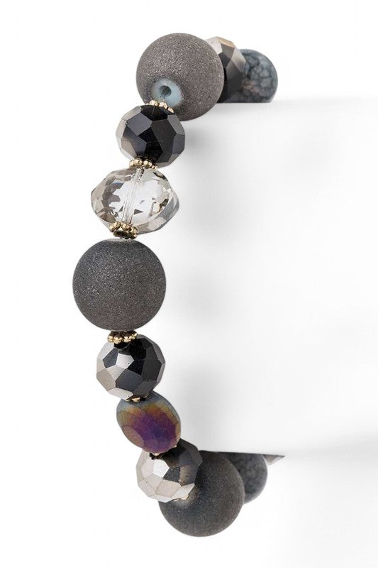 Mix Beads Stretch Bracelet - Tigbul's Variety Fashion Shop