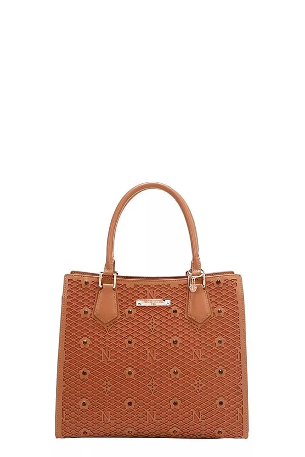 Nicole Lee USA Structured Tote Bag - Tigbul's Variety Fashion Shop