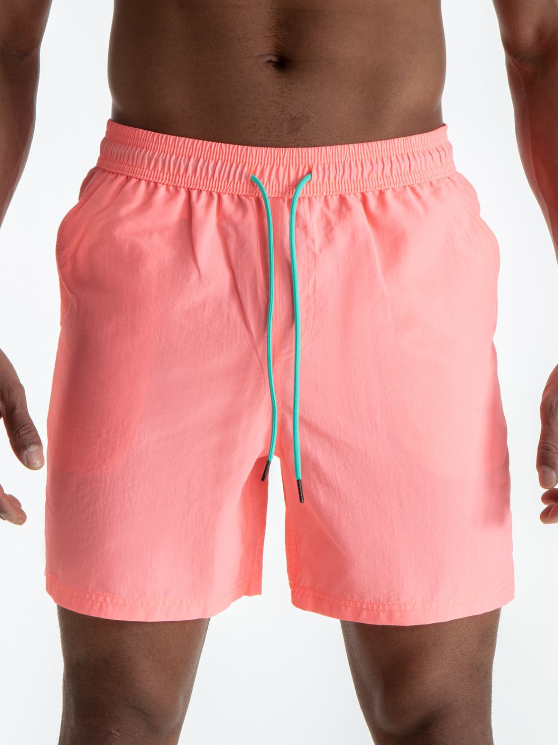 Men's Plus Size Drawstring Shorts with Pockets - Tigbul's Variety Fashion Shop