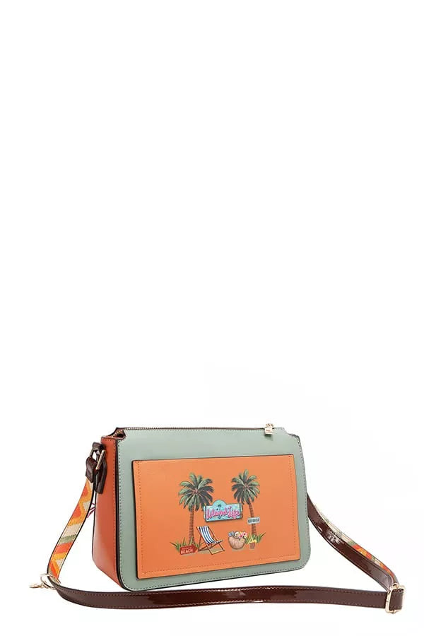 Nicole Lee USA Sun and Sand Crossbody Bag - Tigbul's Variety Fashion Shop