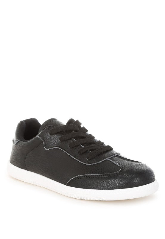 Bostonia Real Genuine Leather Casual Sneakers - Tigbul's Variety Fashion Shop