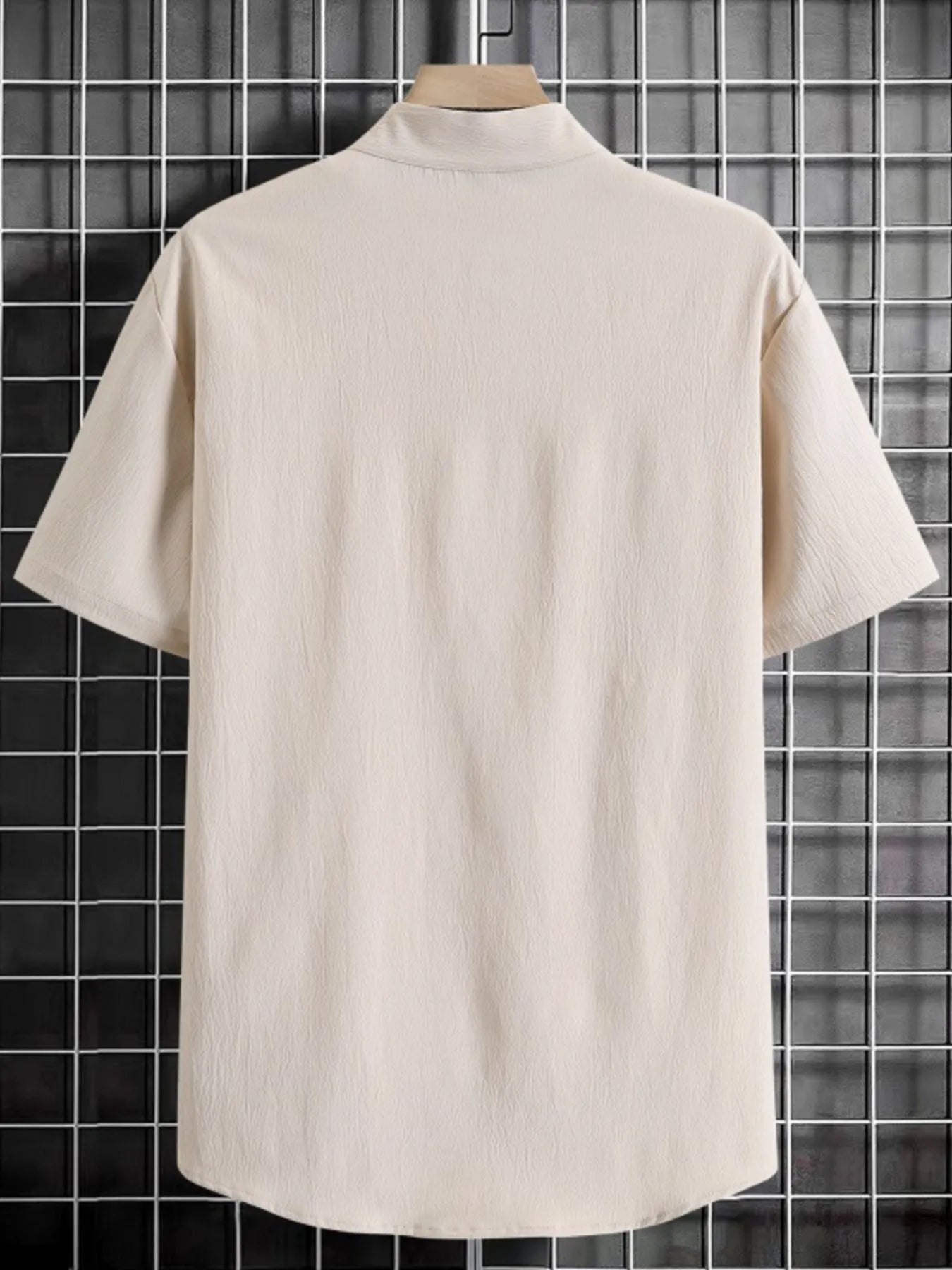 Men's Button Up Short Sleeve Shirt - Tigbul's Variety Fashion Shop